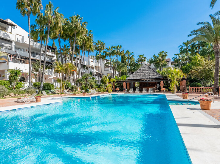 Andalusian Gardens communal swimming pool