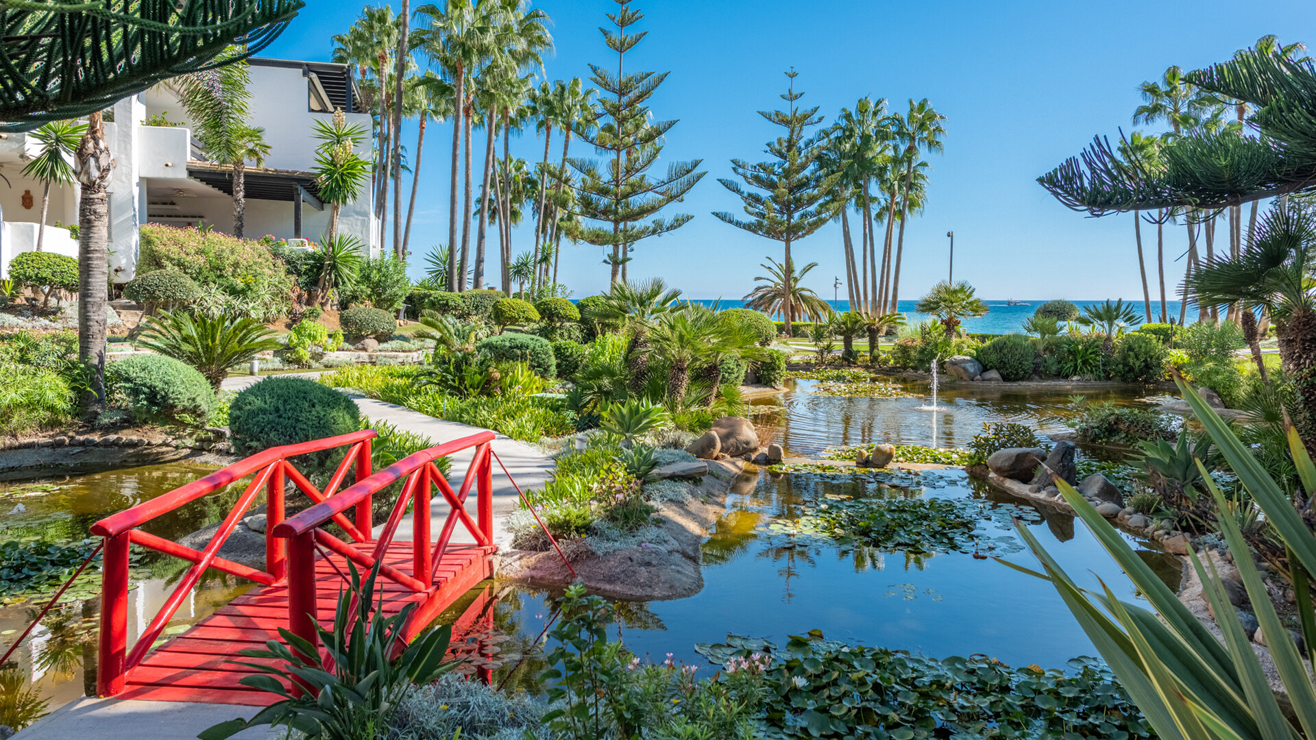 Japanese Gardens in Marina de Puente Romano