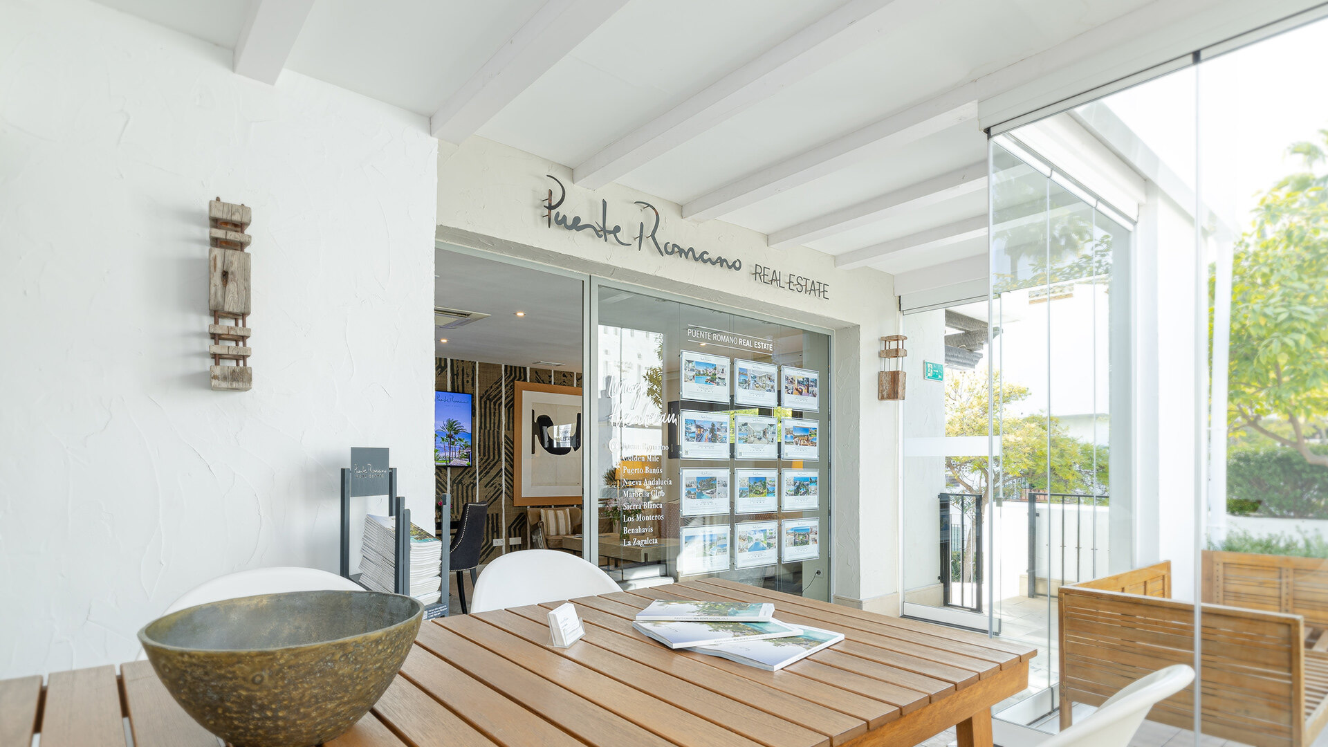 Oficina de Puente Romano Inmobiliaria en Marbella