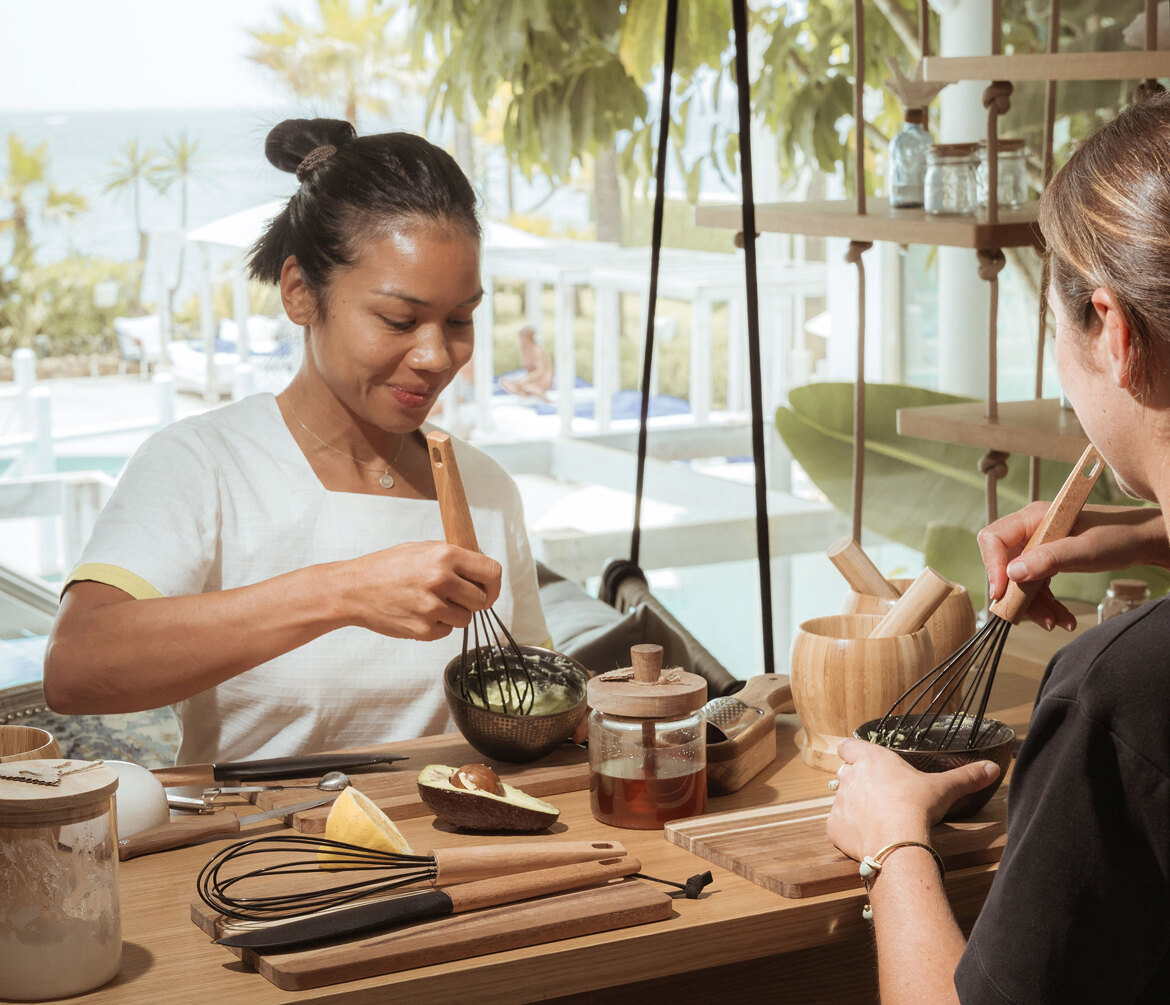 El bar Alchemy: todos los tratamientos incorporan ingredientes orgánicos y de origen local.