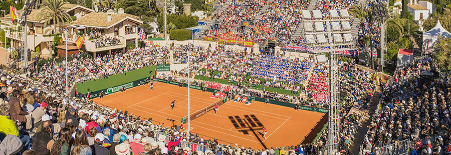 Puente Romano Tennis Club - around 5,000 spectators are expected