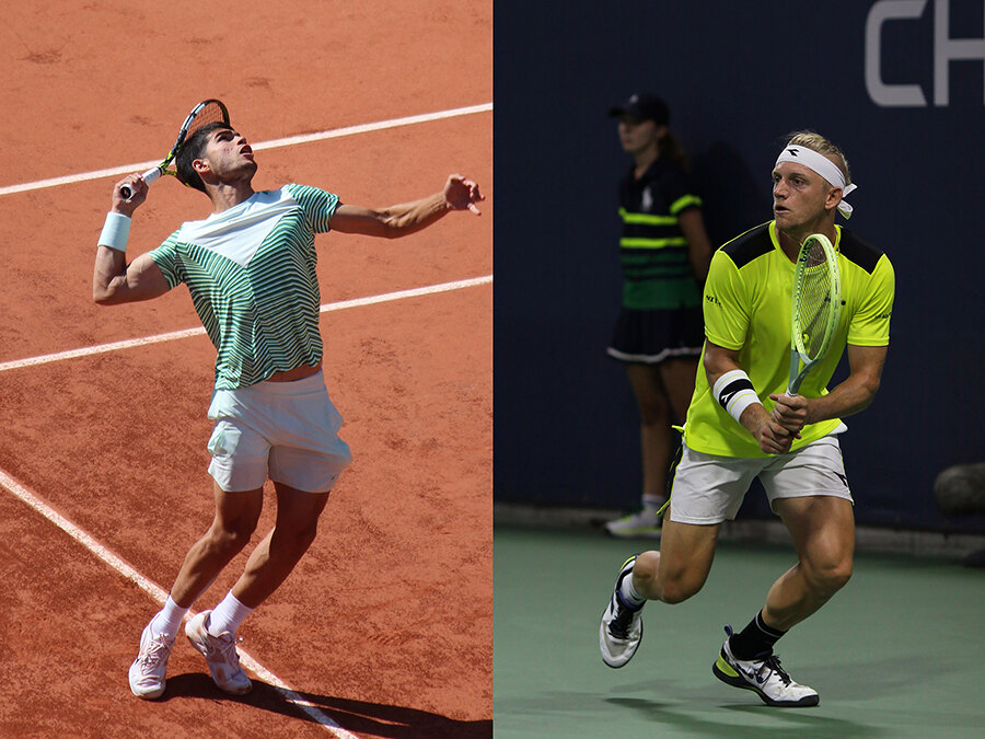 Carlos Alcaraz and Alejandro Davidovich Fokina
