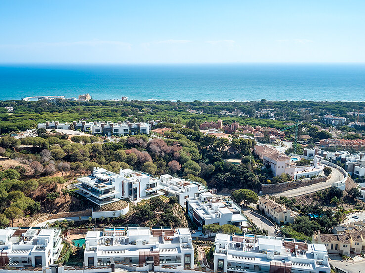 Vista aérea desde Cabopino
