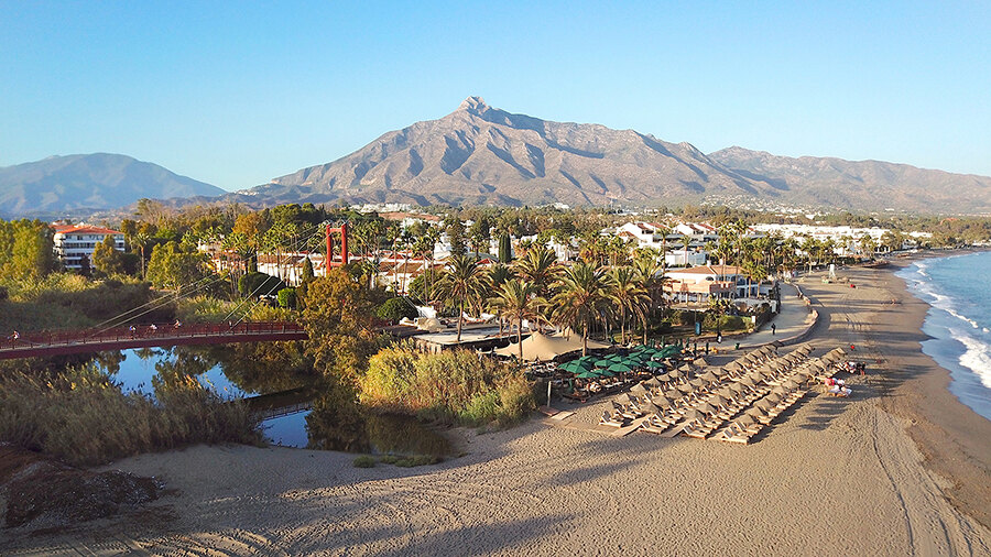 paseos de primavera marbella
