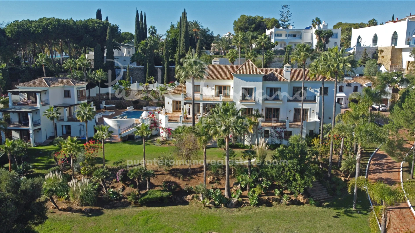 Gran finca en El Paraíso Alto con vistas al mar