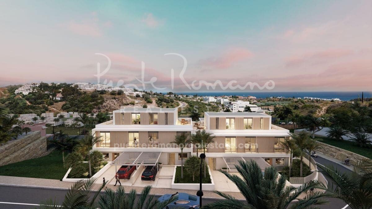 Brand-new development of only 10 attached villas in Estepona