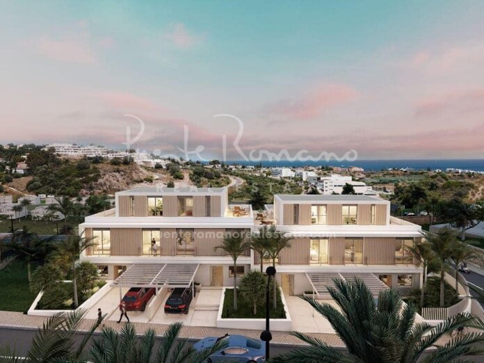 Brand-new development of only 10 attached villas in Estepona