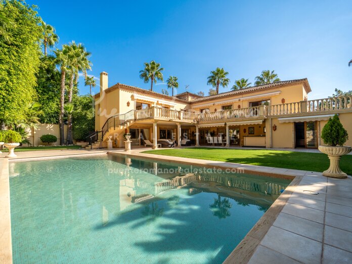 Classic design villa with timeless elegance in the heart of Nueva Andalucía