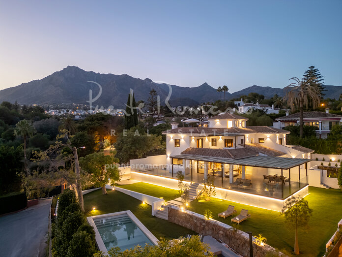 Exclusiva villa moderna en la prestigiosa zona de La Merced, Marbella