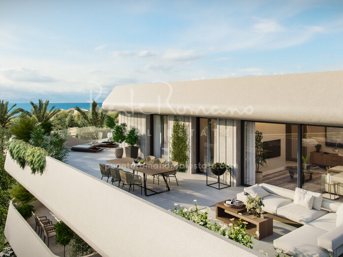 New project of apartments near the beach and town in San Pedro, Marbella