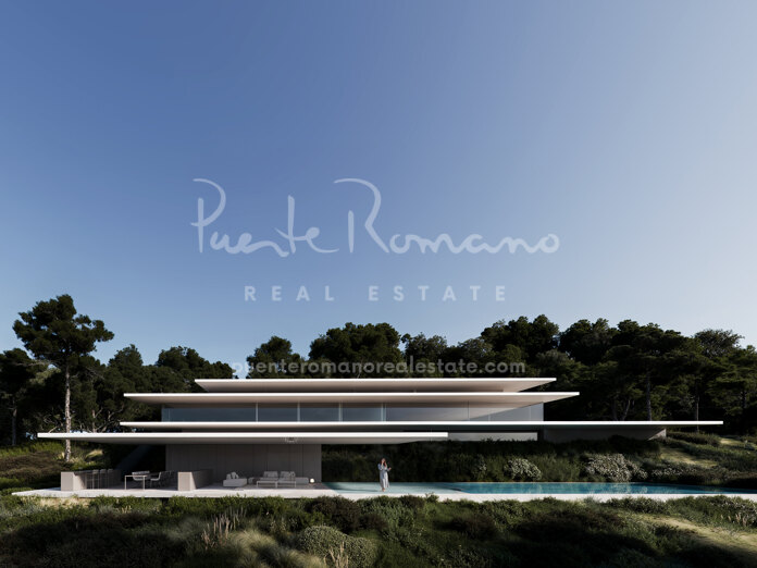 New project of a modern architectural masterpiece in Sotogrande
