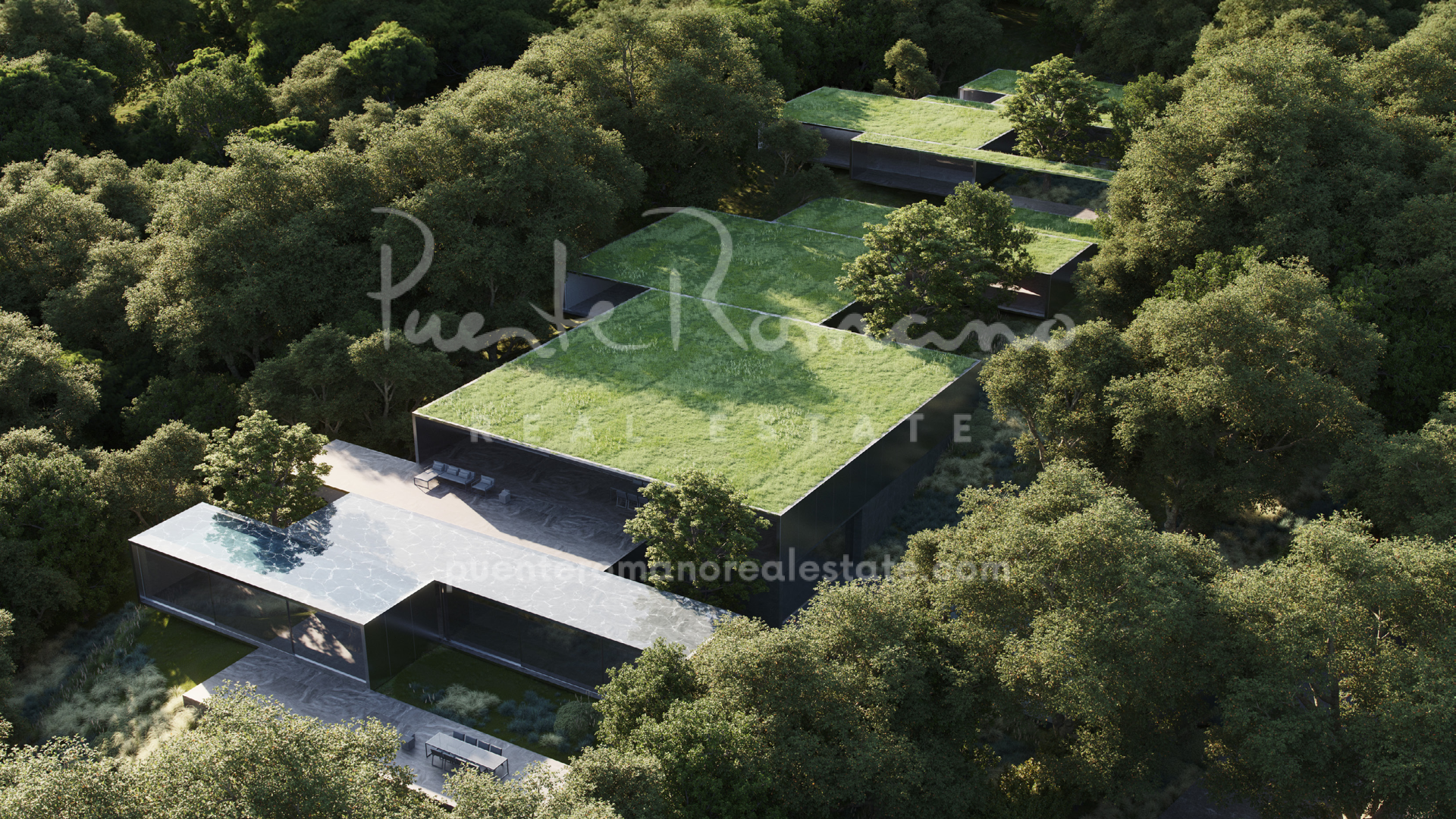 Villa en construcción junto al campo de golf de Valderrama en Sotogrande