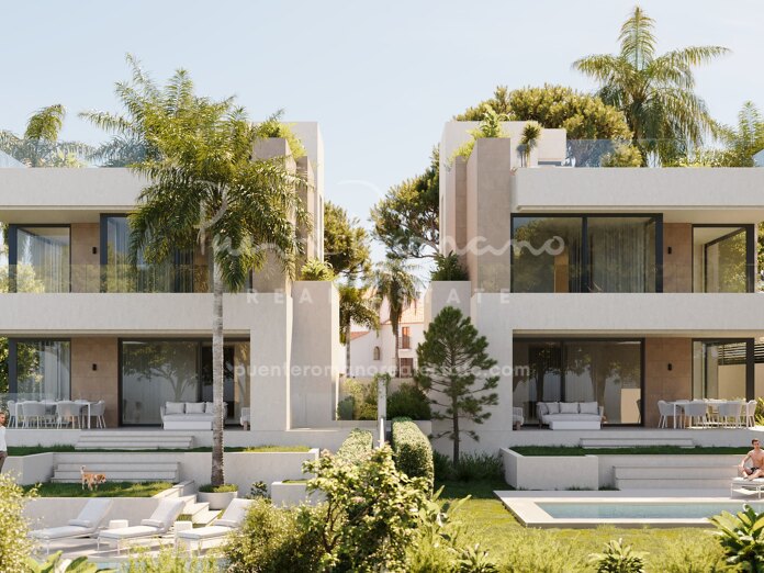 Proyecto de villas de lujo en Marbella Este a solo 200 metros de la playa