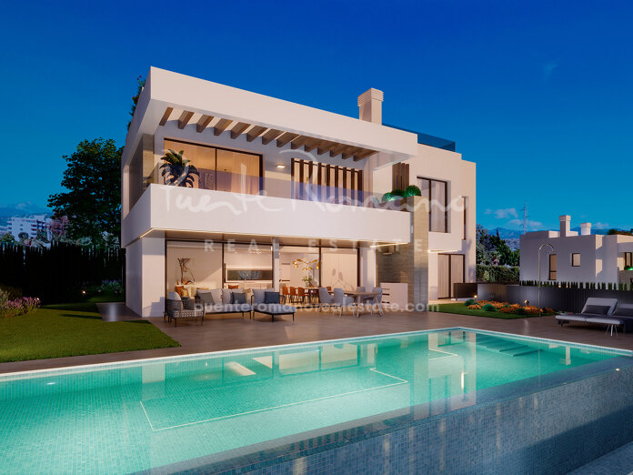 Nueva villa contemporánea junto a Atalaya Golf, Estepona