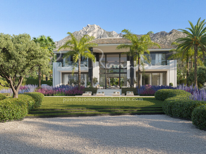 Villa de lujo a estrenar en la prestigiosa zona de Rocío de Nagüeles
