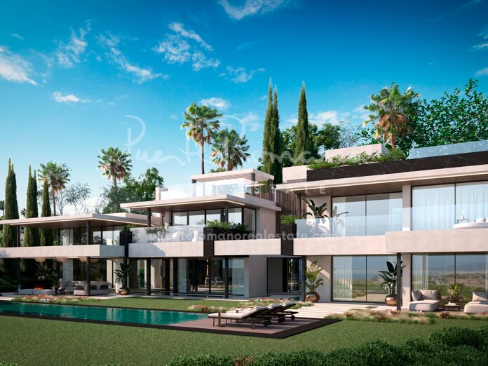 Increíble proyecto llave en mano de villa de lujo de nueva construcción en Sotogrande Playa