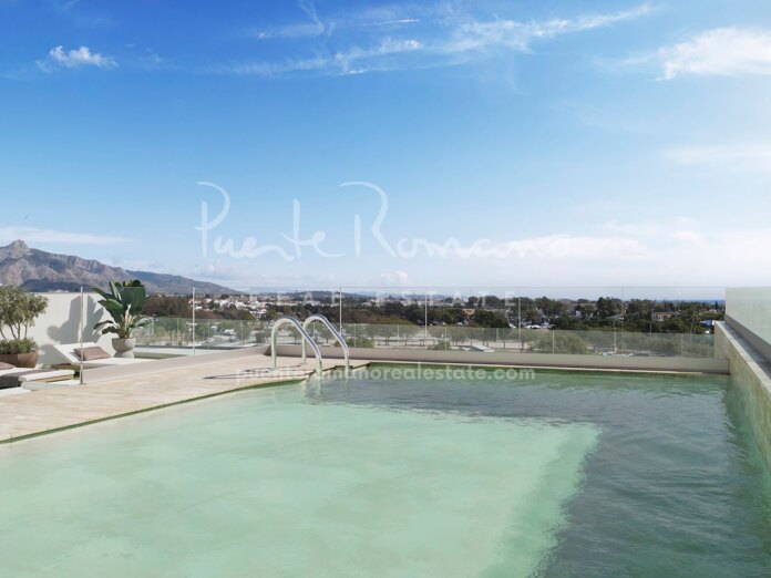 First floor apartment in a new project in San Pedro Town