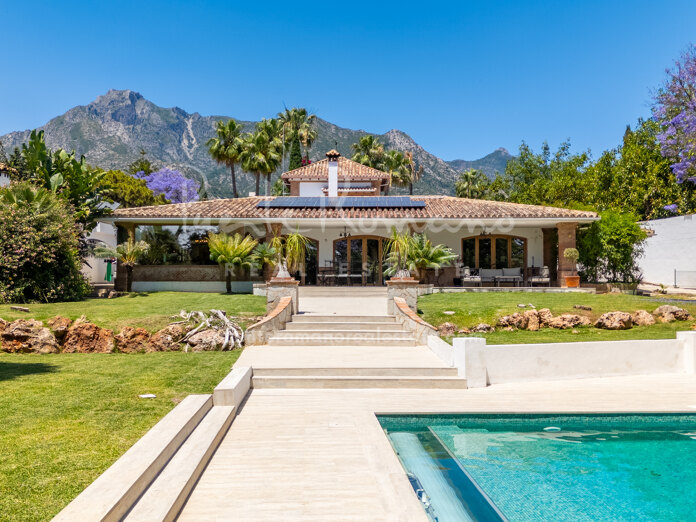 Charming Mediterranean family home in Rocío de Nagüeles, on Marbella’s Golden Mile