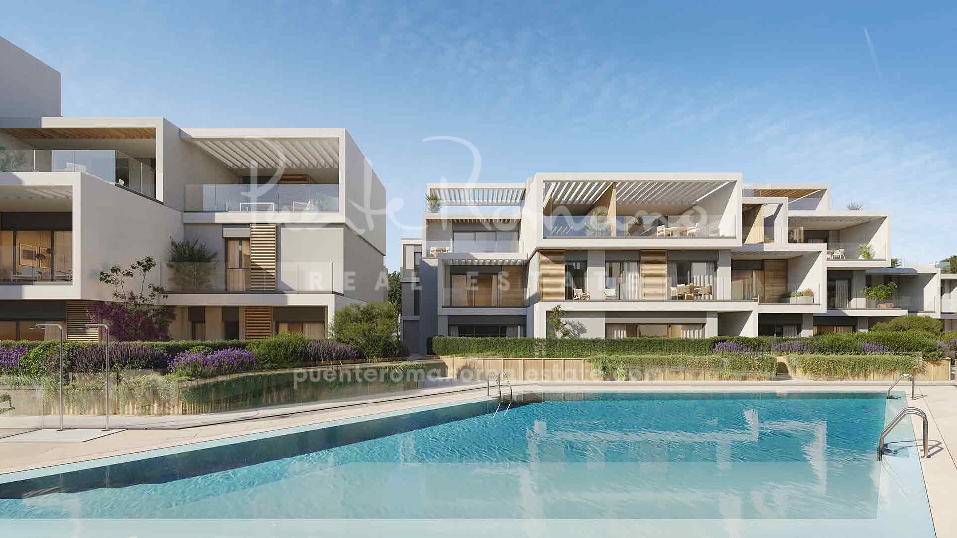 Middle floor apartment in a new residential project close to Puerto Banús
