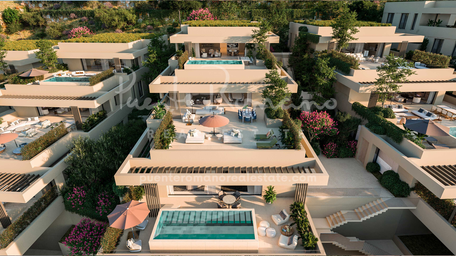 Moderno apartamento dúplex en planta baja en un nuevo proyecto premium en La Alquería