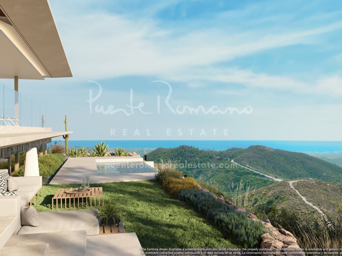 New penthouse with panoramic views of the sea and Mountains