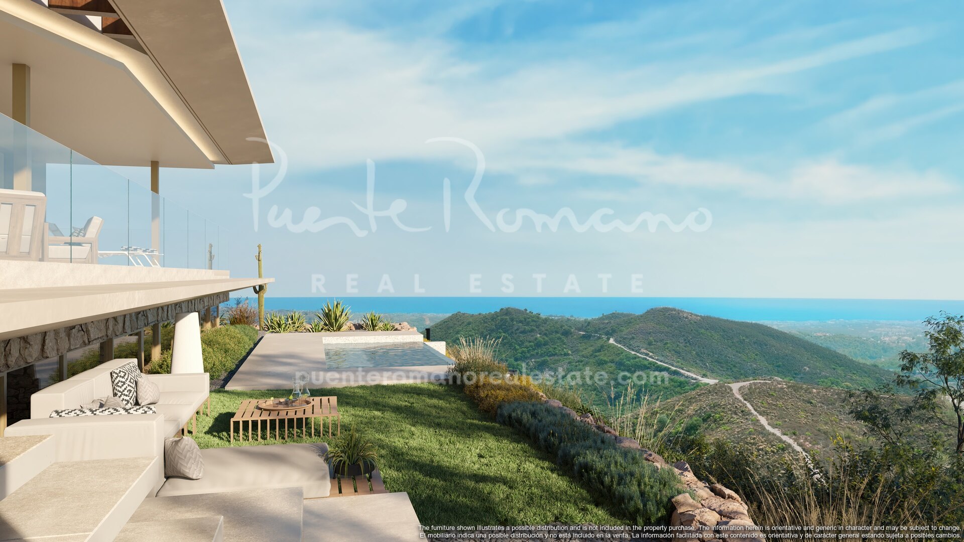 New penthouse with panoramic views of the sea and Mountains