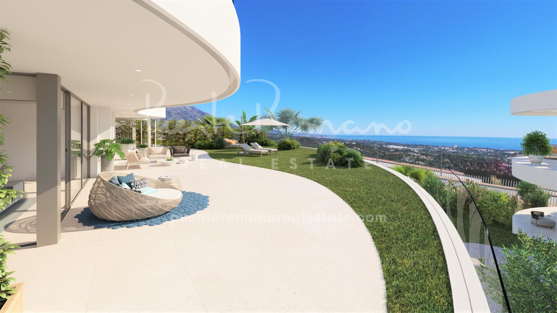 Beautiful penthouse in a new project with spectacular views