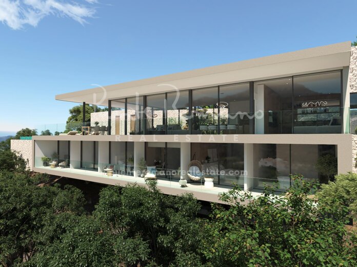 Proyecto de villas modernas de lujo en Montemayor
