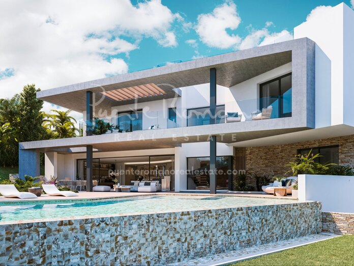 Elegante villa orientada al sur en Lomas del Virrey, Milla de Oro de Marbella