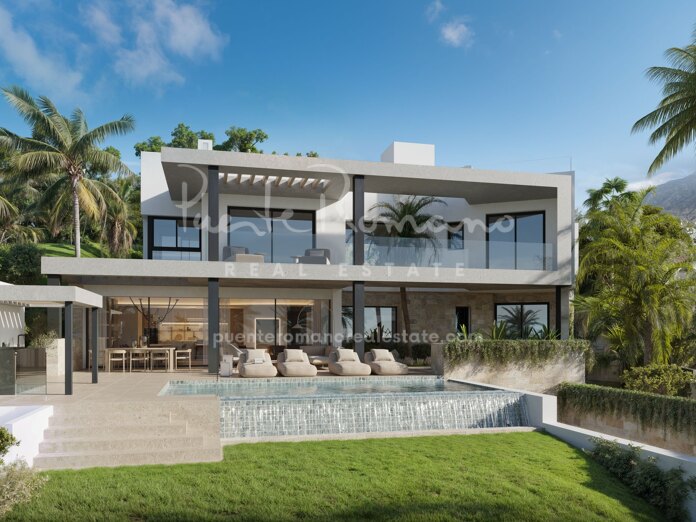 Villa luminosa y moderna en Lomas del Virrey, a pasos de la Milla de Oro de Marbella
