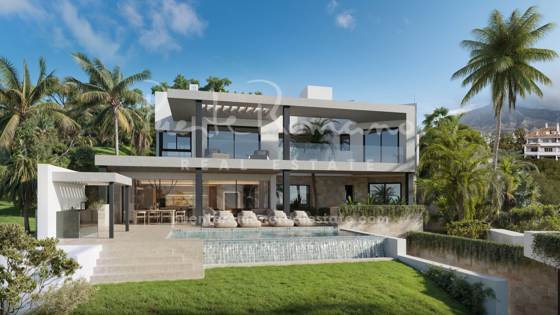 Bright and modern Villa in Lomas del Virrey, steps from Marbella’s Golden Mile