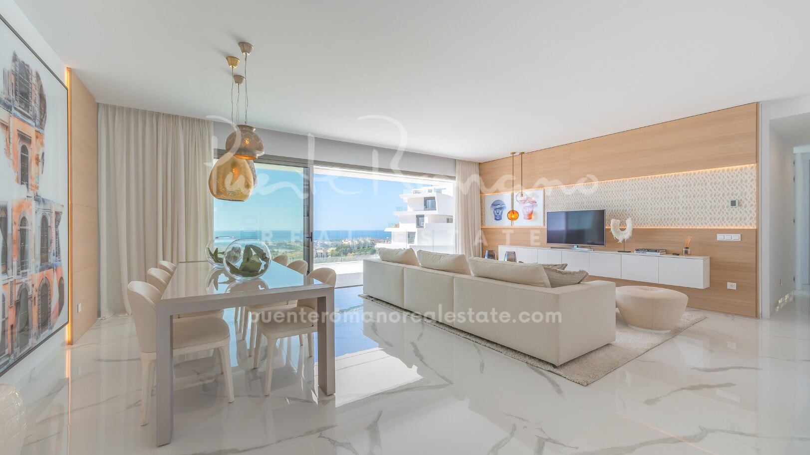 Middle floor apartment with panoramic views in Byu Hills, Benahavís