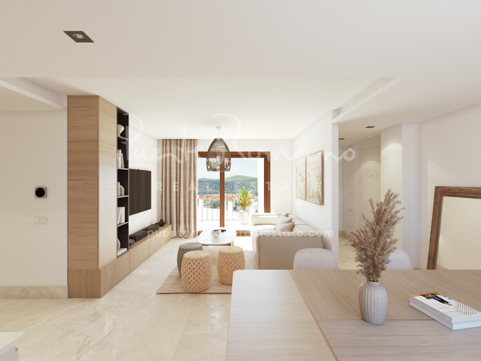 New one-bedroom apartment in the centre of Benahavís
