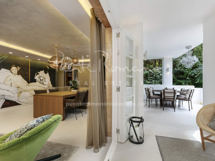 Elegant apartment in Puente Romano Resort just a few steps from the beach