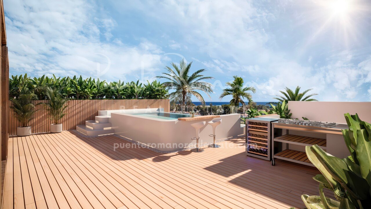 Moderno ático dúplex con solárium en San Pedro