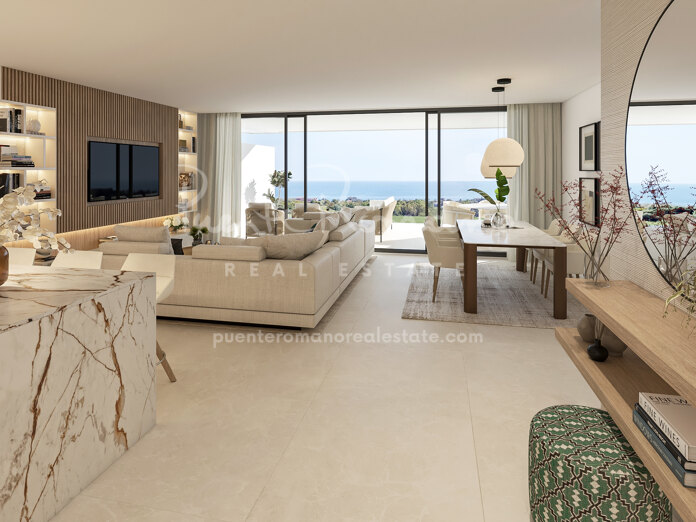 Newly built middle-floor apartment with premium amenities in Nueva Andalucía