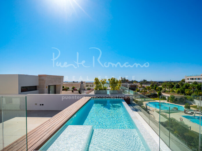 Luxury duplex penthouse designed by Fendi Casa at Epic Marbella, Golden Mile