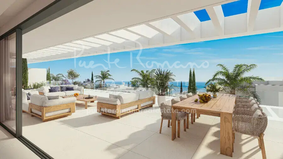 Apartamento de 2 dormitorios en una nueva promoción cerca del campo de golf y la playa