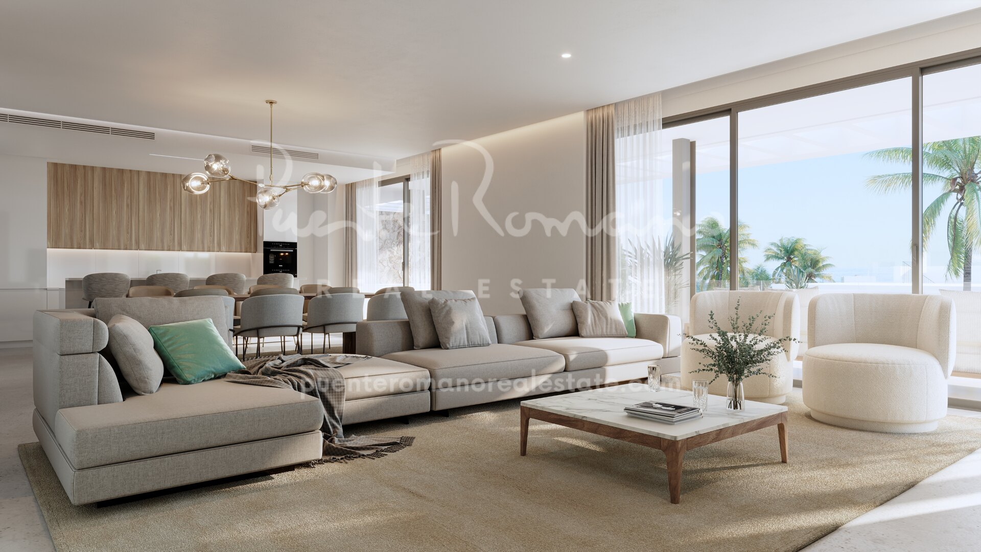 3 Bedroom apartment in a new development near Marbella Town