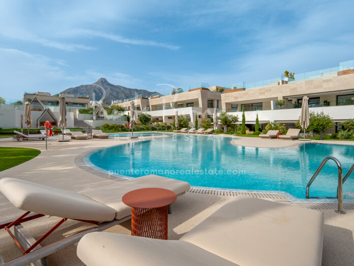 Elegant, contemporary groundfloor duplex flat in the exclusive EPIC Marbella