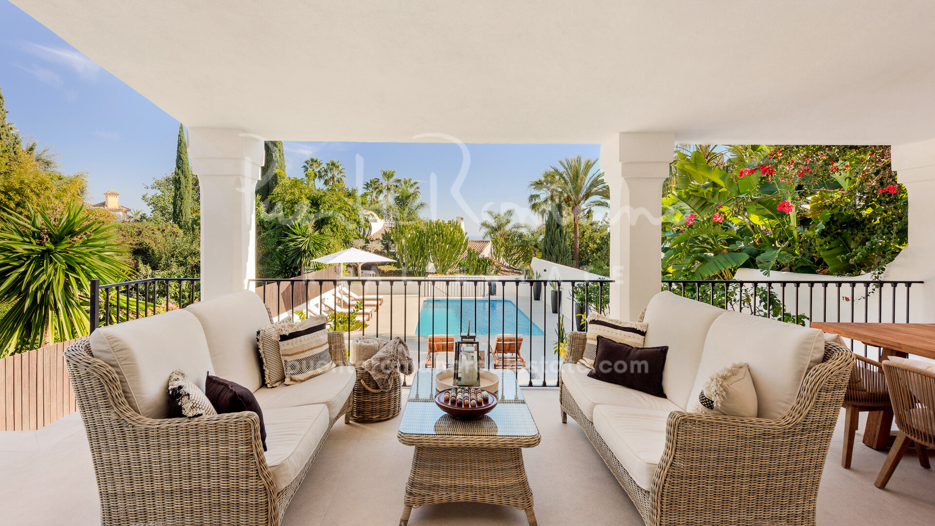 Villa Verano a modern boutique villa located in Balcones de Sierra Blanca on the Golden mile
