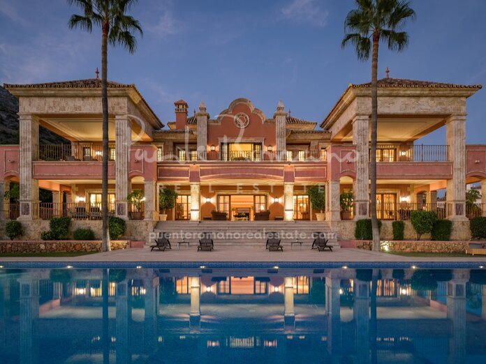Vivaldi 16, Palatial Mediterranean estate in Sierra Blanca with panoramic sea views