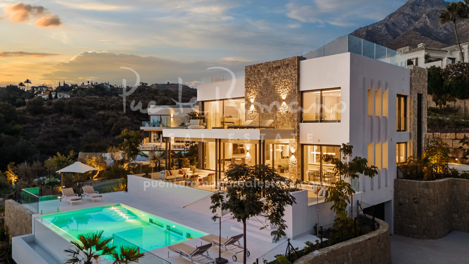 Villa Haven una excepcional residencia contemporánea en el prestigioso Marbella Hill Club