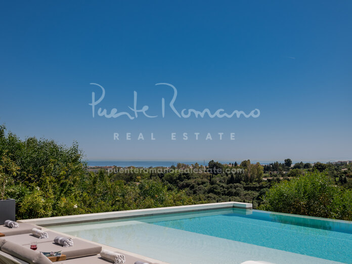 Luxurious modern villa with stunning views of the Sea in Los Flamingos Golf Resort