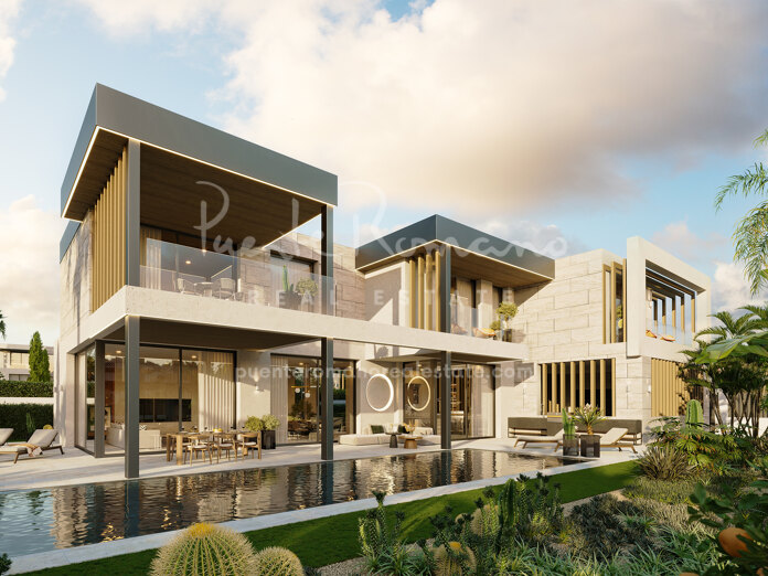 Nuevas villas contemporáneas en El Paraíso con vistas al mar y servicios cercanos