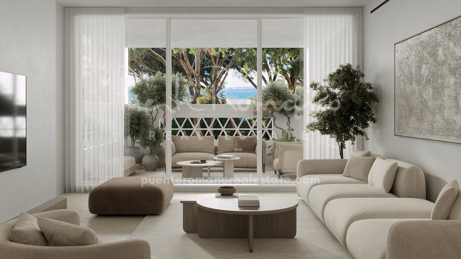 Luxury beachfront living in the prestigious community of Playas del Duque in Puerto Banús