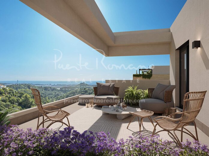 Nuevas residencias rodeadas de naturaleza y vistas al mar en Los Altos de Los Monteros
