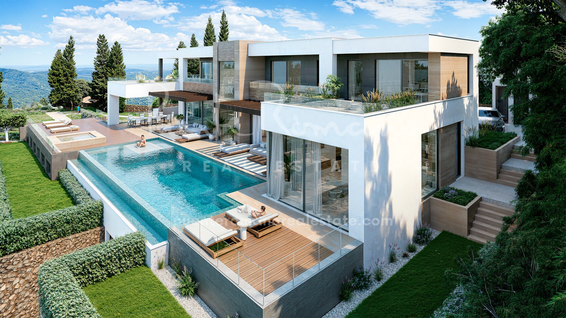 Villa Mia - Luxury home under construction with sea and La Concha views in the Golf Valley