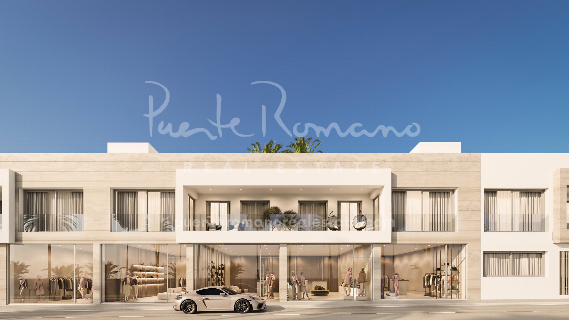 Commercial premises within a new project close to town and the beach