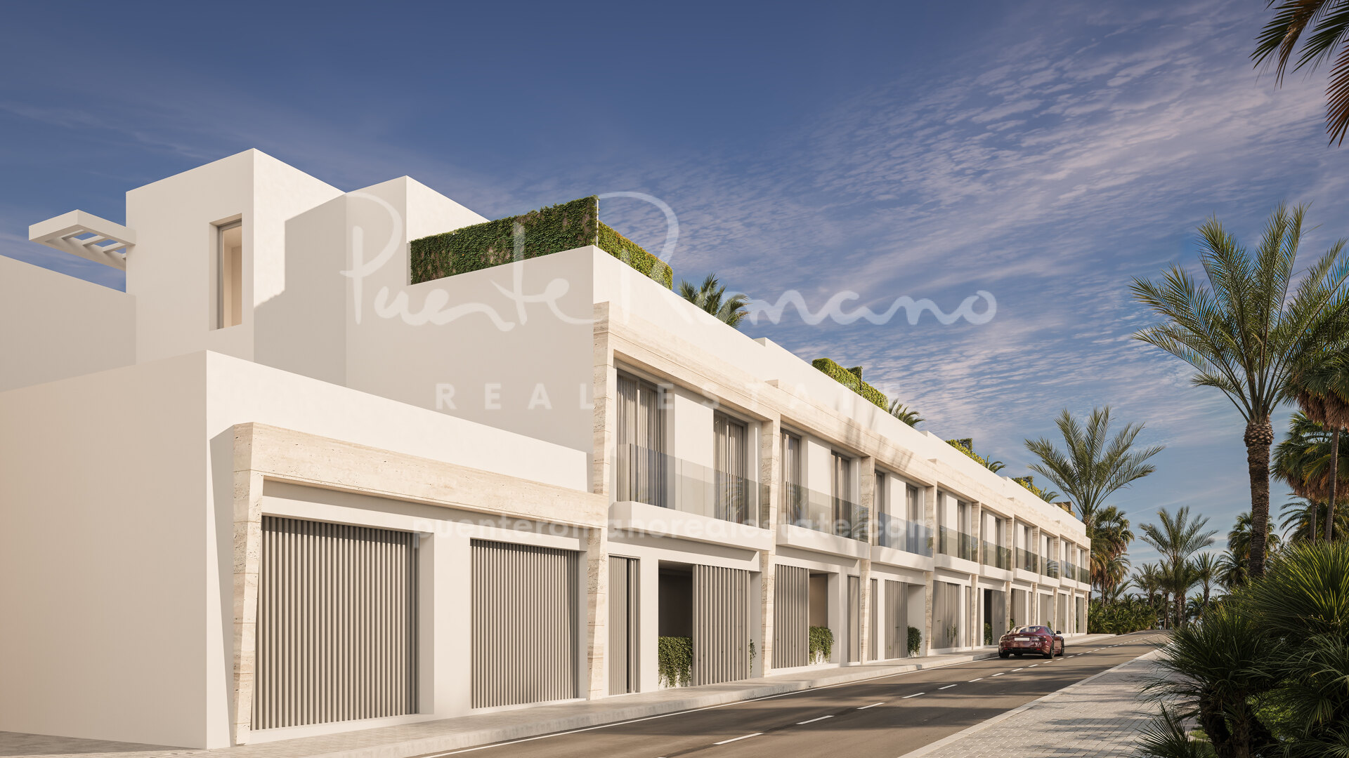 Spacious townhouses in a new project next to the beach and town in San Pedro de Alcántara